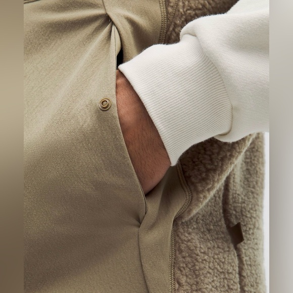 Lululemon High Pile Fleece Vest Fawn Brown (Extra-Large) Brand New with Tags. - Picture 2 of 7